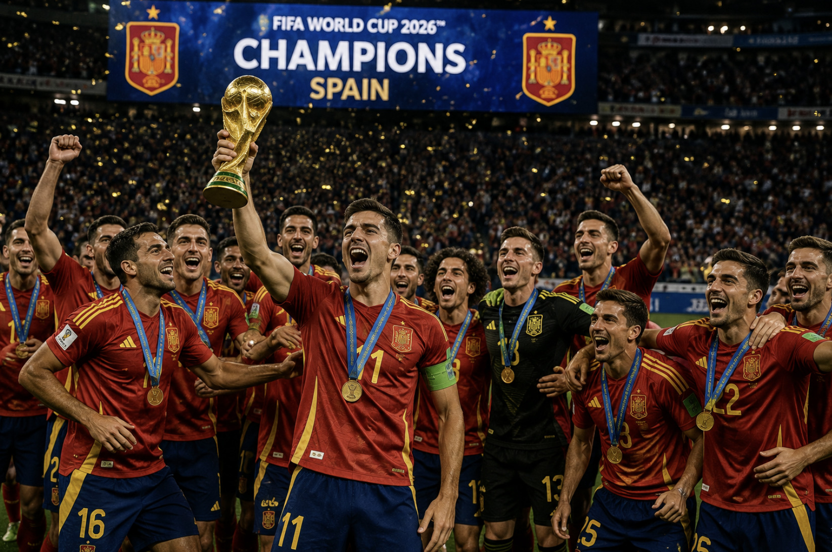 How Spain Won the World Cup and Made History Doing It
