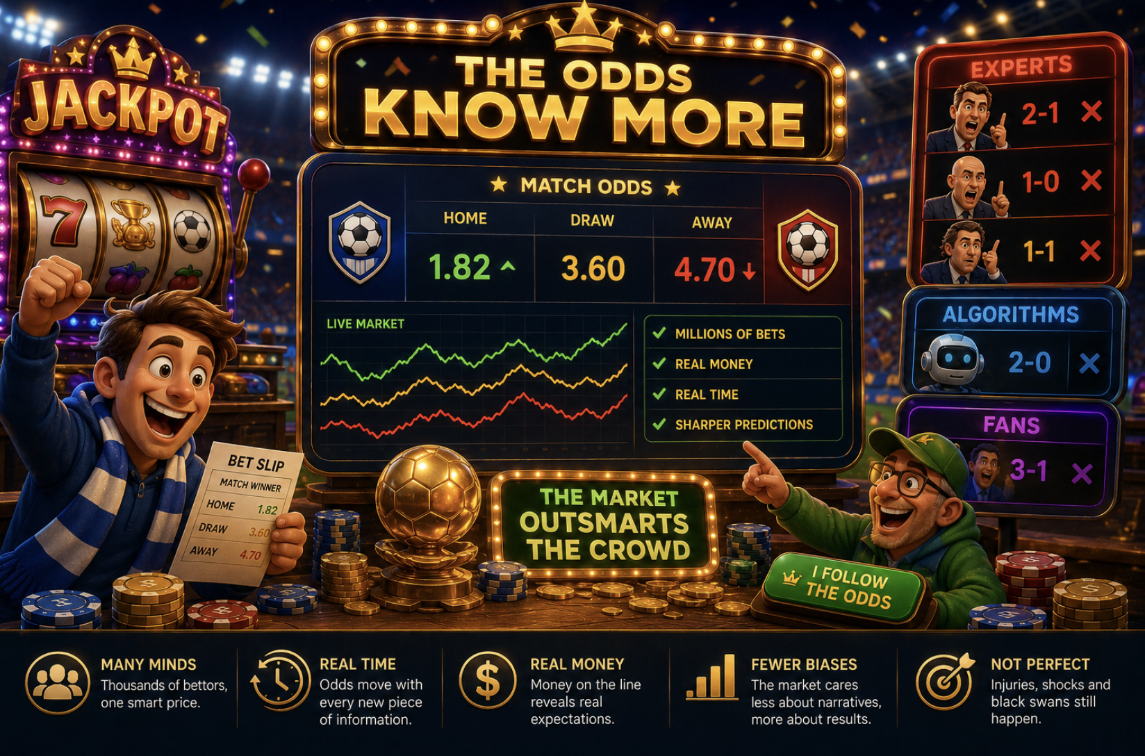 Why the Betting Market Predicts Sport Better Than the Experts